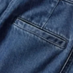 Cotton Rich Denim High Waisted Shorts