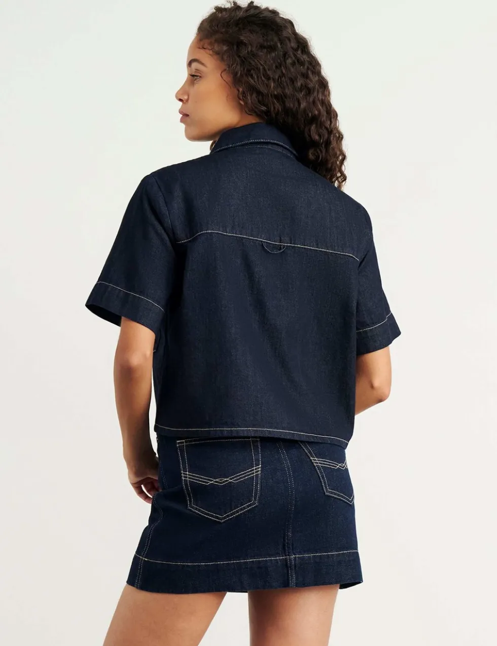 Cotton Rich Denim Shirt