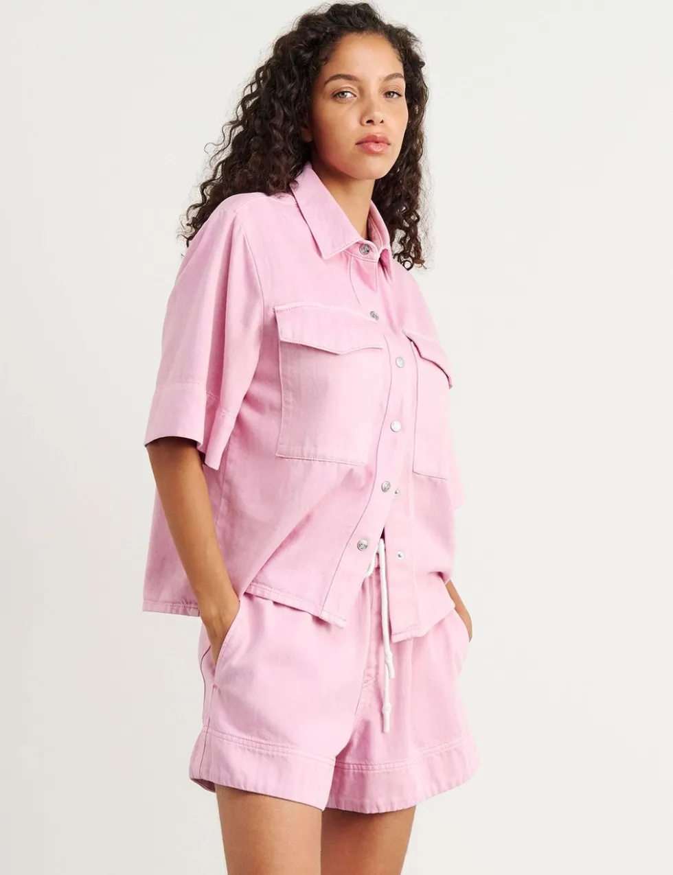 Cotton Rich Denim Shirt