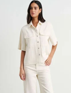 Cotton Rich Denim Shirt
