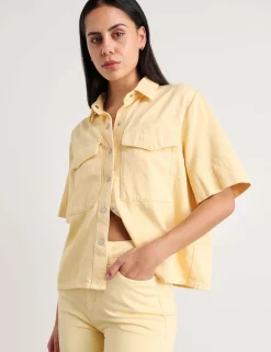 Cotton Rich Denim Shirt