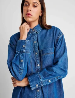 Cotton Rich Denim Shirt