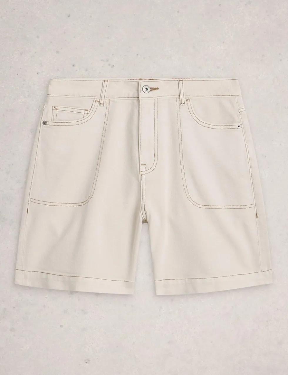 Cotton Rich Denim Shorts