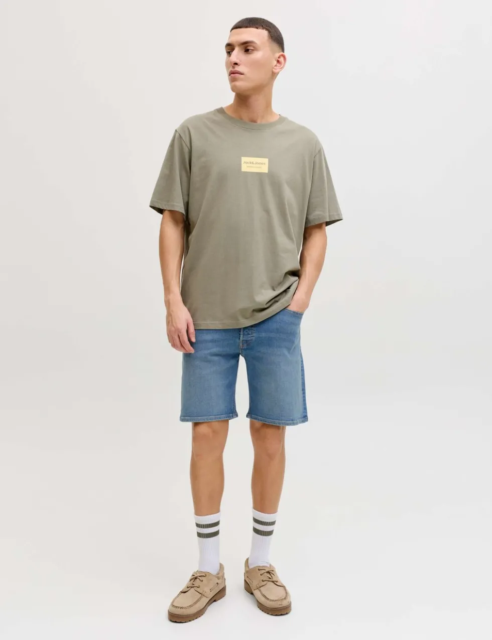 Cotton Rich Denim Shorts