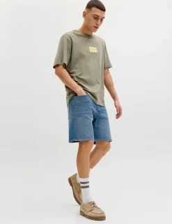Cotton Rich Denim Shorts