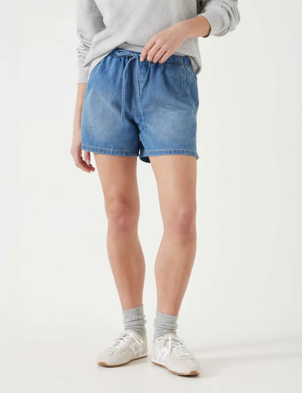 Cotton Rich Denim Shorts