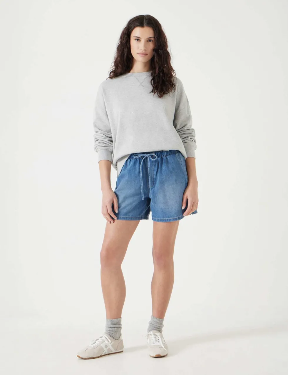 Cotton Rich Denim Shorts