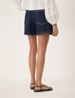Cotton Rich Denim Shorts