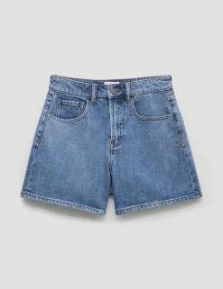 Cotton Rich Denim Shorts