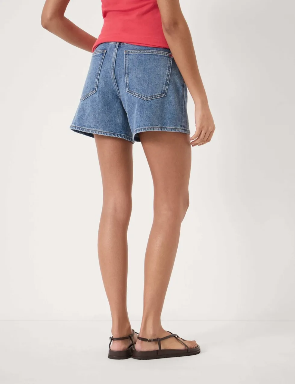 Cotton Rich Denim Shorts