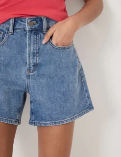 Cotton Rich Denim Shorts