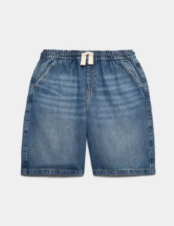 Cotton Rich Denim Shorts (6-16 Yrs)