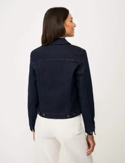 Cotton Rich Denim Western Jacket