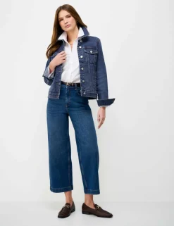 Cotton Rich Denim Western Jacket