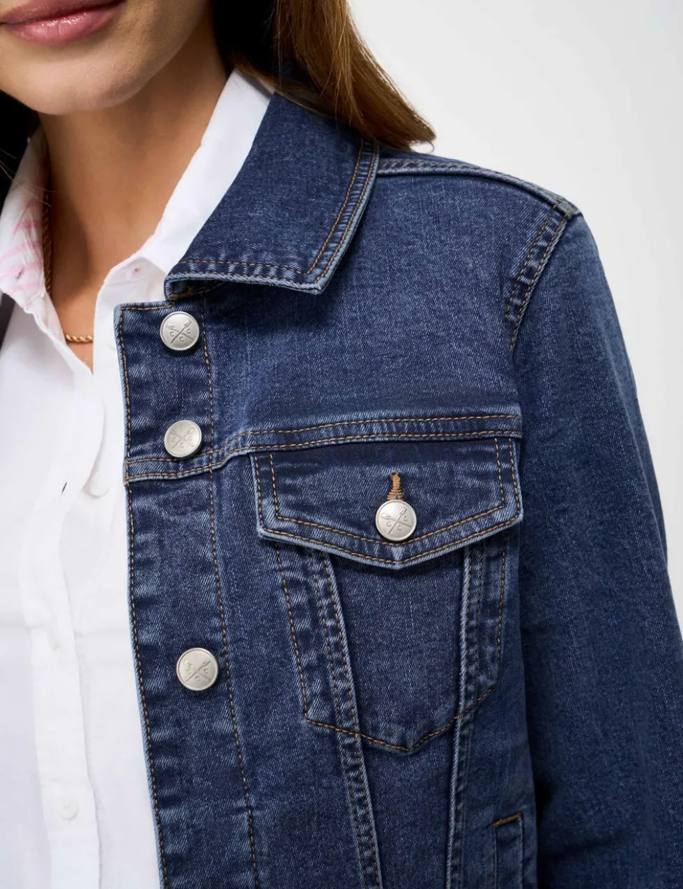 Cotton Rich Denim Western Jacket