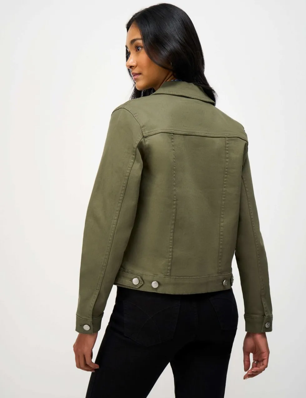 Cotton Rich Denim Western Jacket