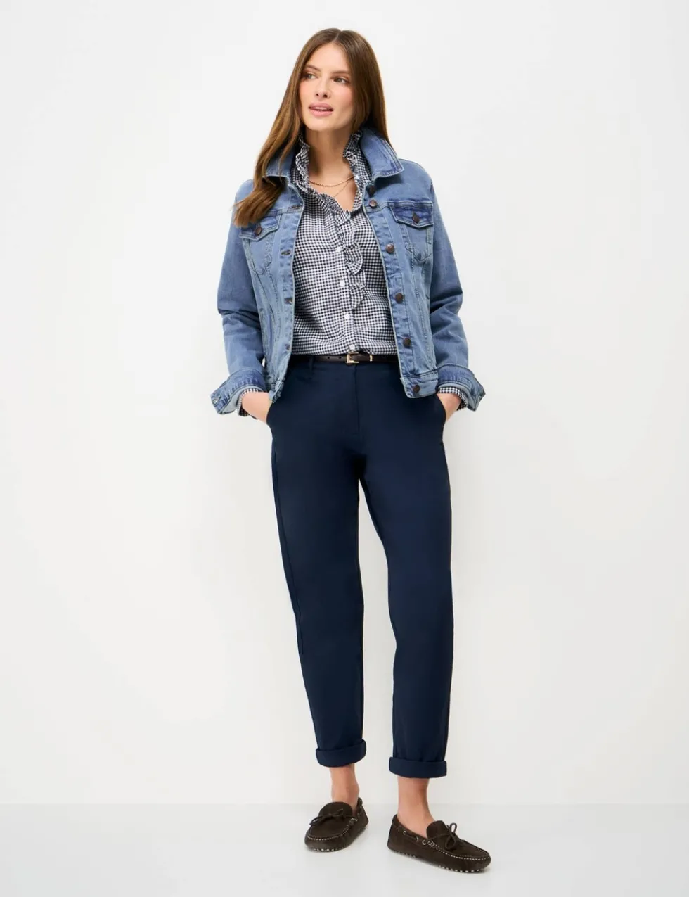 Cotton Rich Denim Western Jacket