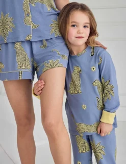 Cotton Rich Dog Print Pyjamas (1-12 Yrs)