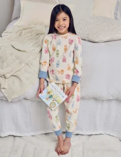 Cotton Rich Dog Print Pyjamas (1-12 Yrs)
