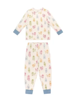 Cotton Rich Dog Print Pyjamas (1-12 Yrs)