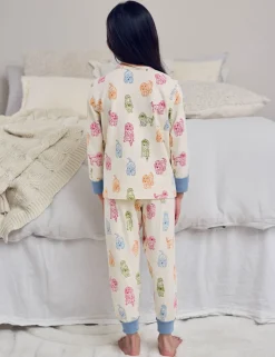 Cotton Rich Dog Print Pyjamas (1-12 Yrs)
