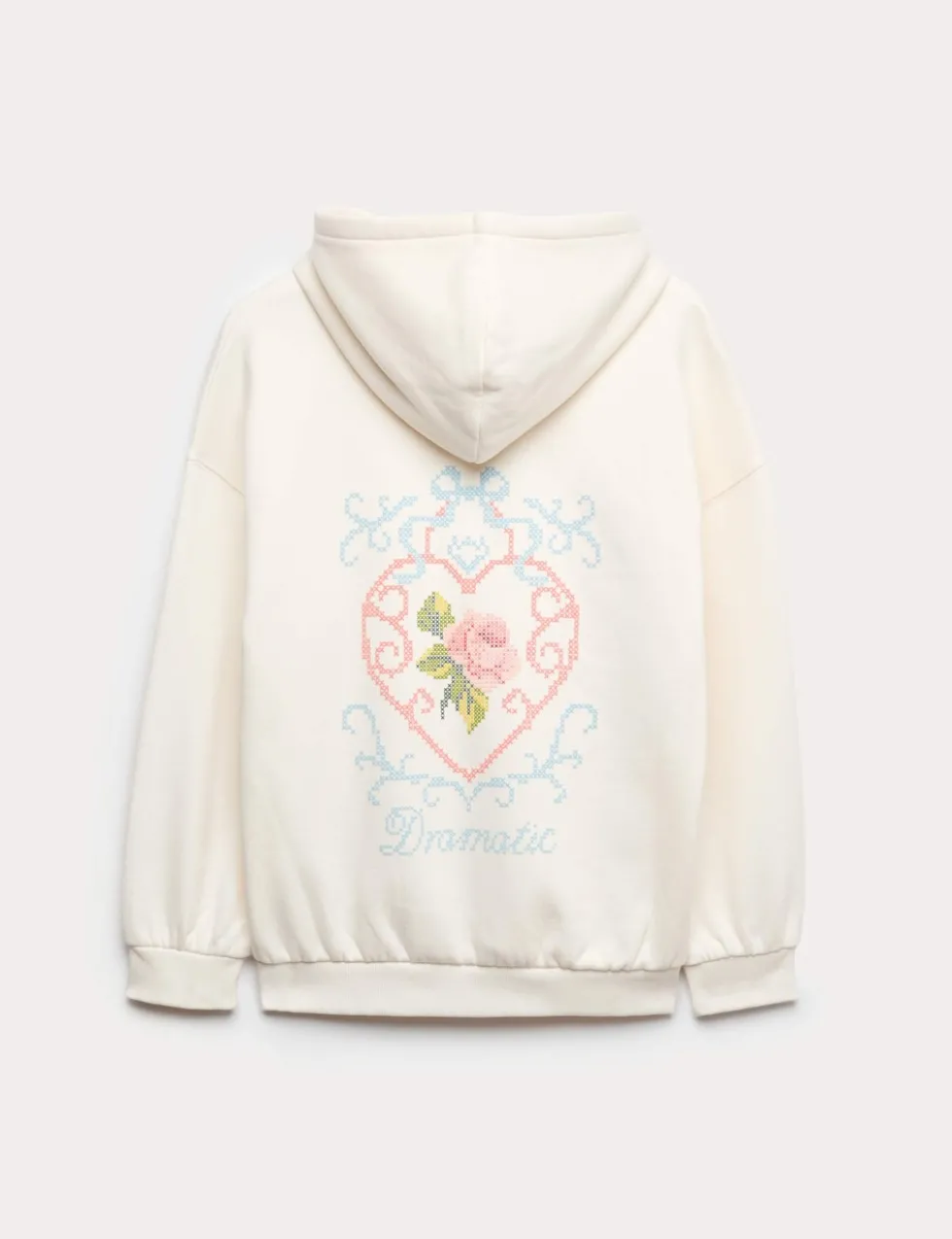 Cotton Rich Dramatic Rose Hoodie (6-16 Yrs)