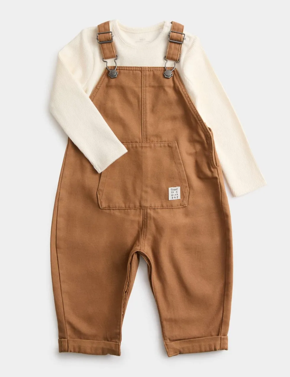 Cotton Rich Dungaree Outfit (0 Mths-3 Yrs)