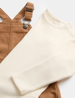Cotton Rich Dungaree Outfit (0 Mths-3 Yrs)