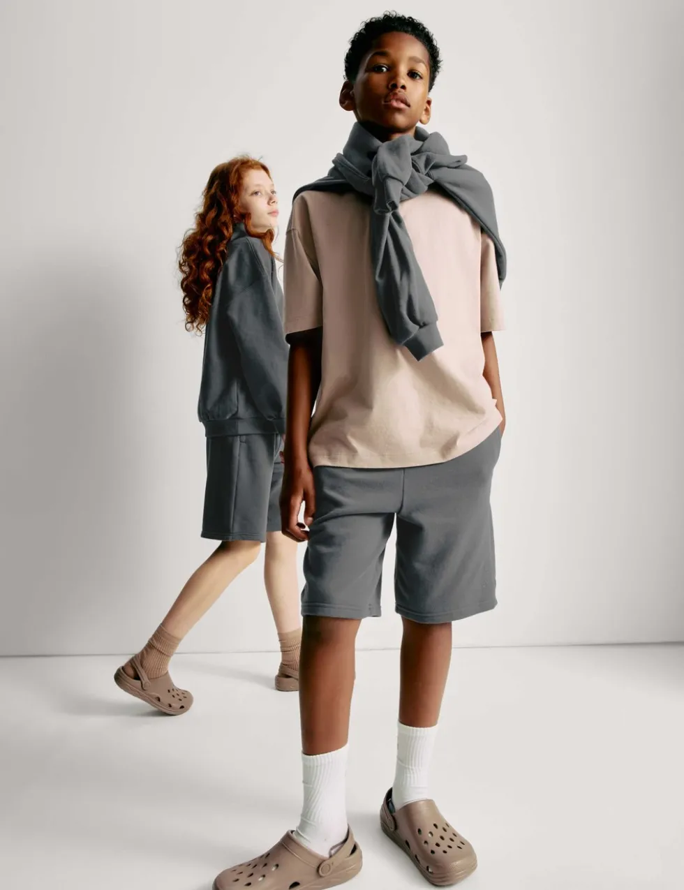 Cotton Rich Elasticated Waist Shorts (6-16 Yrs)