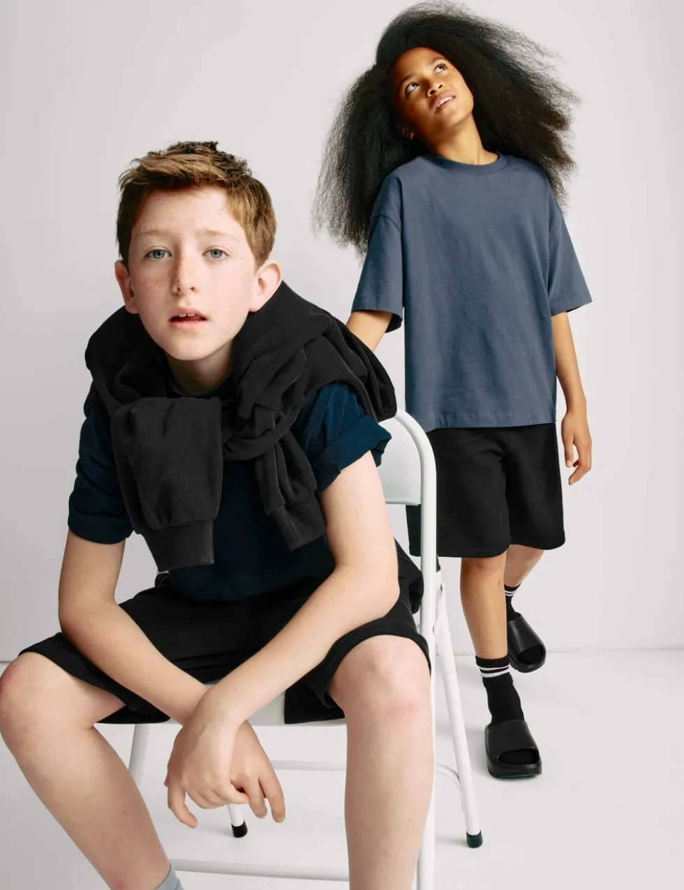 Cotton Rich Elasticated Waist Shorts (6-16 Yrs)