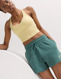 Cotton Rich Embroidered Shorts