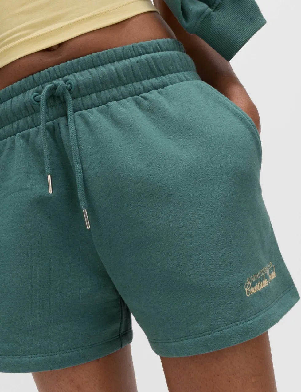 Cotton Rich Embroidered Shorts