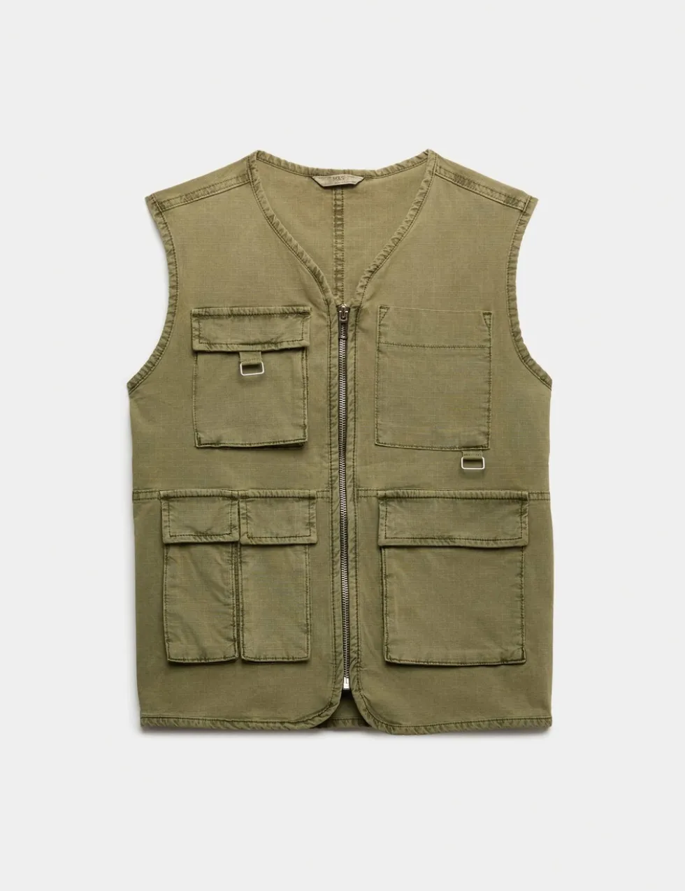 Cotton Rich Fisherman Utility Gilet (6-16 Yrs)