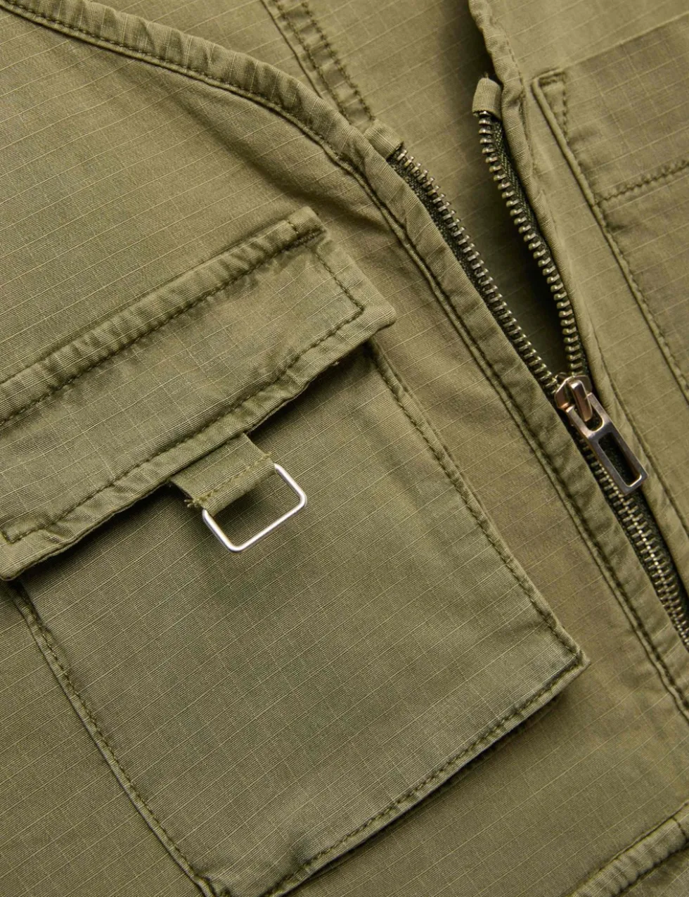 Cotton Rich Fisherman Utility Gilet (6-16 Yrs)