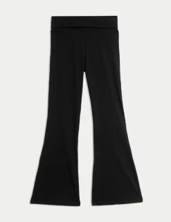 Cotton Rich Flared Leggings (6-16 Yrs)