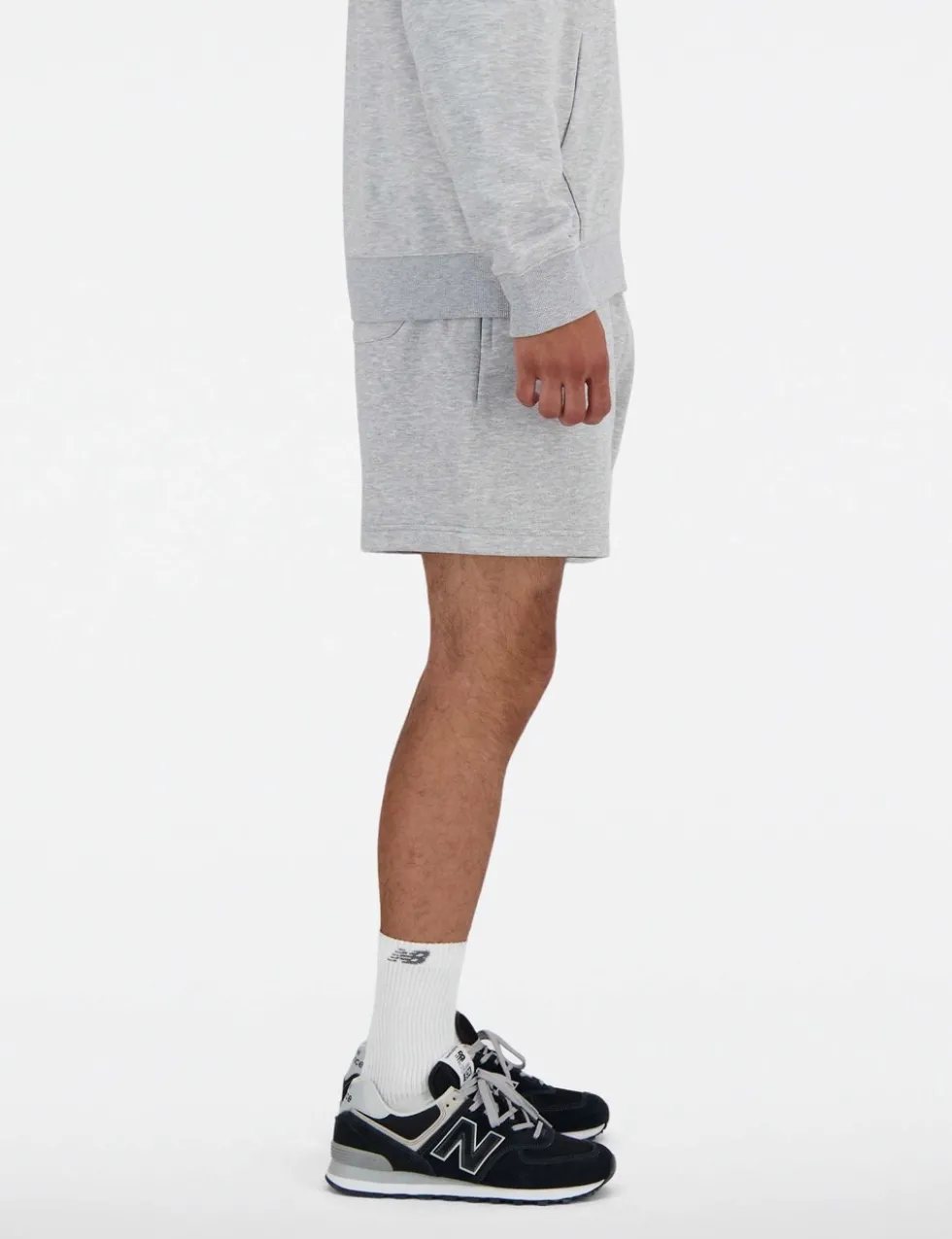 Cotton Rich Fleece Longer Length Shorts