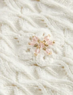 Cotton Rich Floral Cardigan (4-10 Yrs)