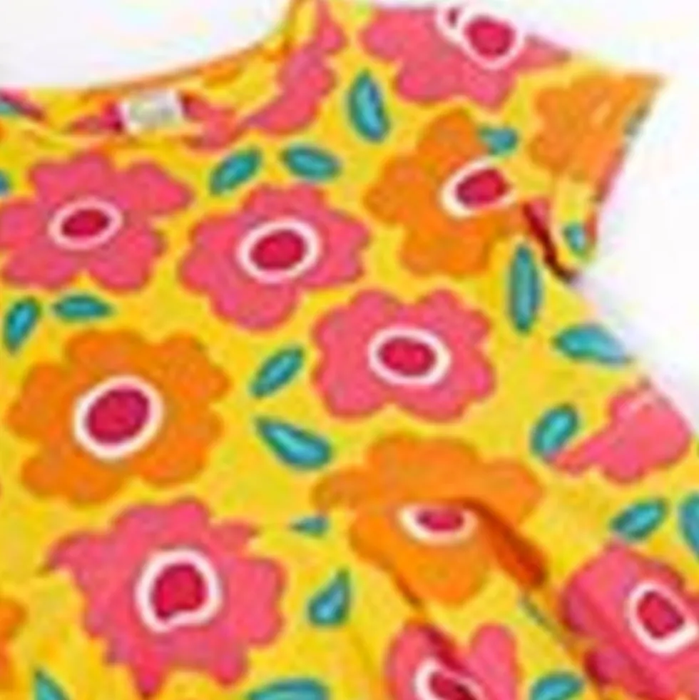 Cotton Rich Floral Dress (1-10 Yrs)