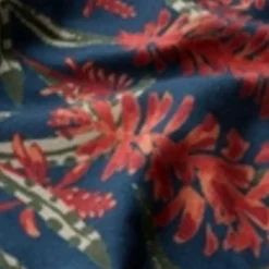 Cotton Rich Floral Knee Length A-Line Skirt