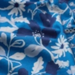 Cotton Rich Floral Knee Length A-Line Skirt