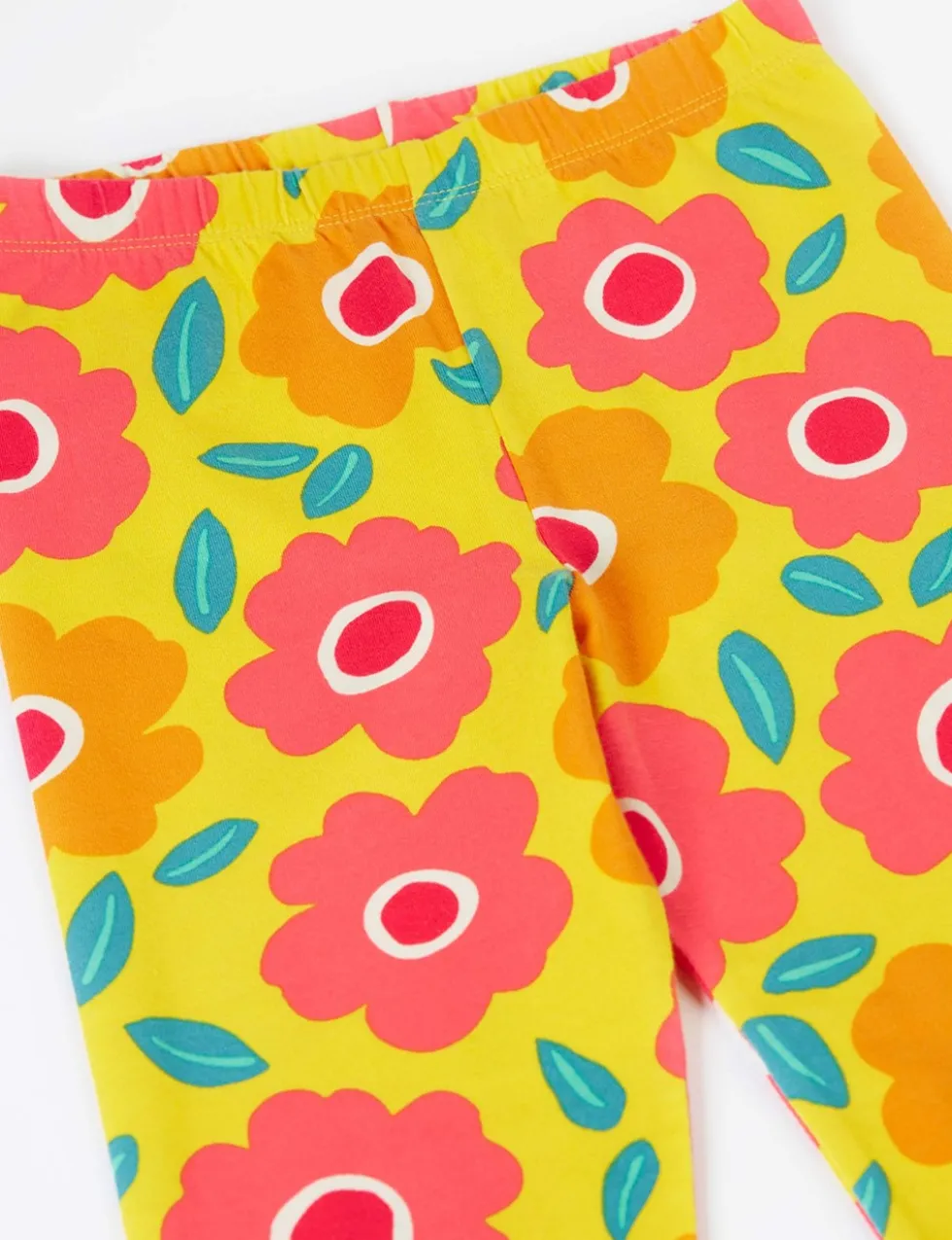 Cotton Rich Floral Leggings (1-10 Yrs)