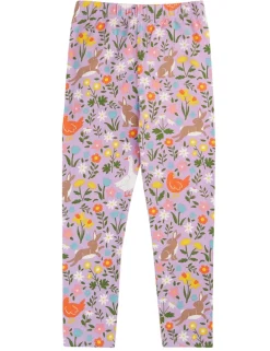 Cotton Rich Floral Leggings (1-10 Yrs)