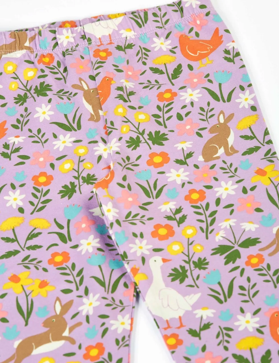 Cotton Rich Floral Leggings (1-10 Yrs)