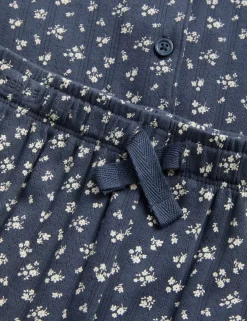 Cotton Rich Floral Short Pyjamas (6-16 Yrs)