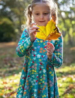 Cotton Rich Floral Skater Dress (2-12 Yrs)