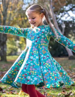 Cotton Rich Floral Skater Dress (2-12 Yrs)