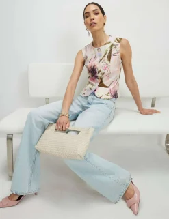 Cotton Rich Floral Waistcoat