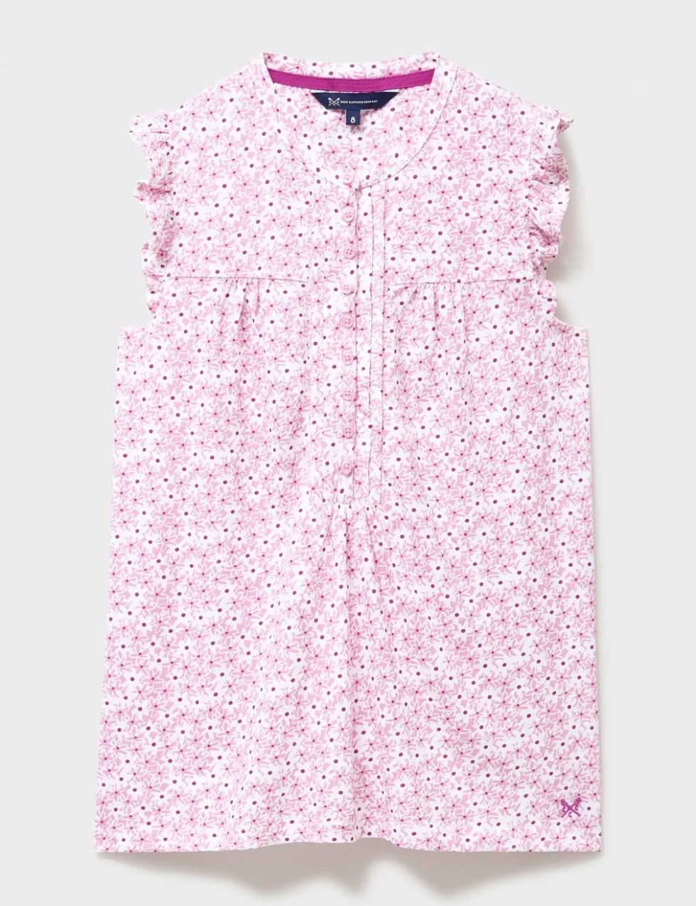Cotton Rich Frill Detail Top