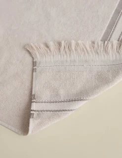 Cotton Rich Fringed Border Towel