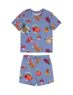 Cotton Rich Fruit Print Pyjamas (1-12 Yrs)